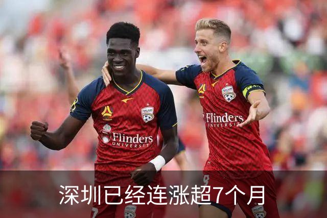 深圳已经连涨超7个月