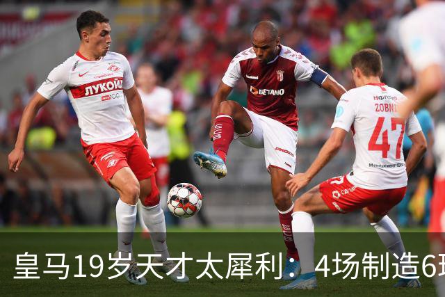 皇马19岁天才太犀利：4场制造6球，他让维尼修斯黯然失色