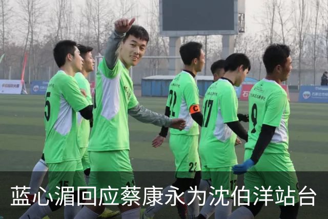 蓝心湄回应蔡康永为沈伯洋站台