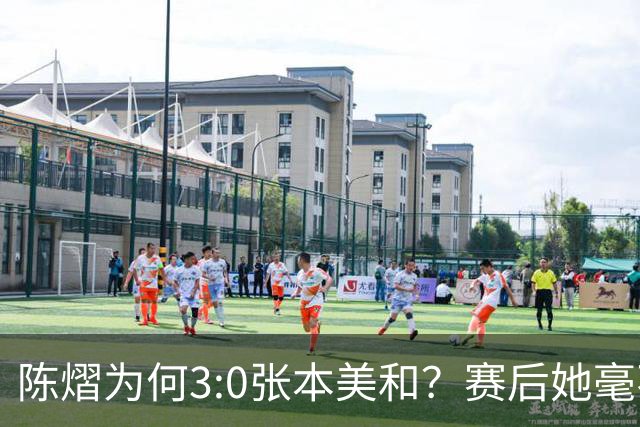 陈熠为何3:0张本美和？赛后她毫不可气说出原因，很淡定